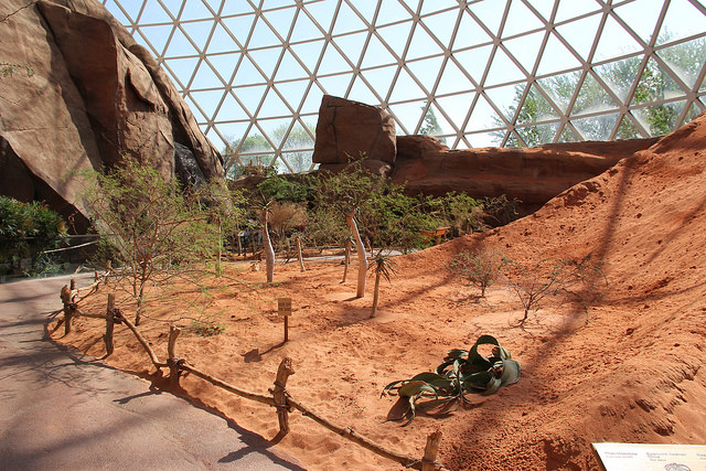 The Desert Dome at Omaha's Henry Doorly Zoo