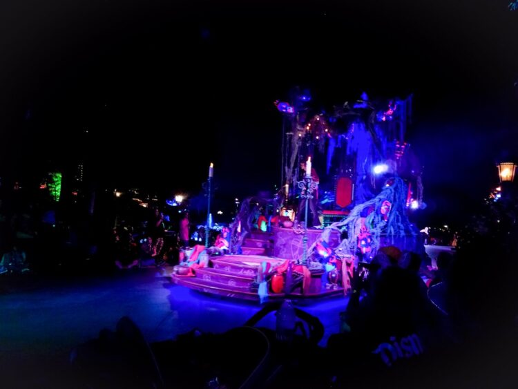 Disneyland Halloween Party Parade Float